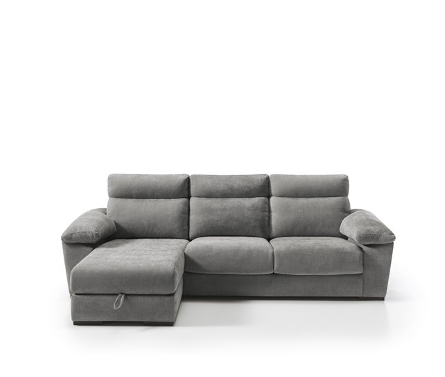 Chaise longue SOLIS Antracita