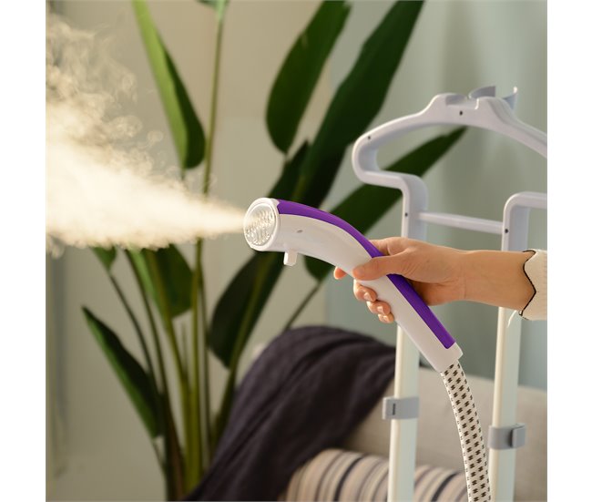 Plancha de Vapor ABS, PP HOMCOM Morado