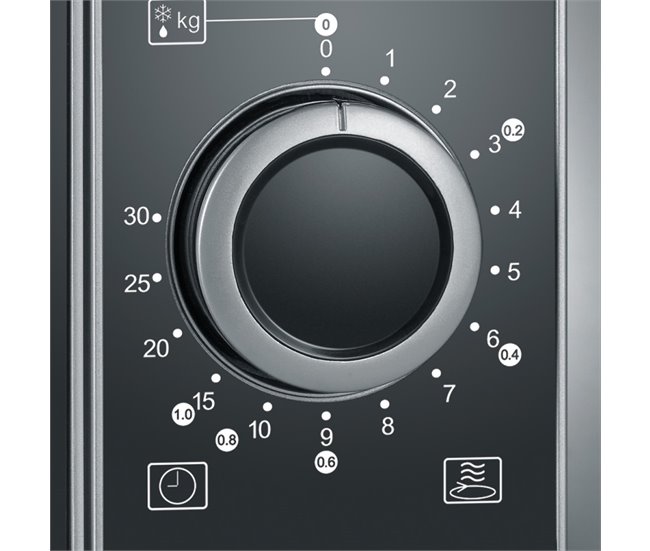Microondas con grill de 20 L. SEVERIN MW 7771, 700 W Gris