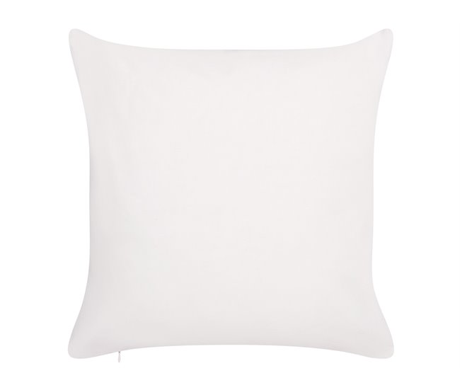 Beliani Cojín de jardín LANROSSO 45x45 Blanco