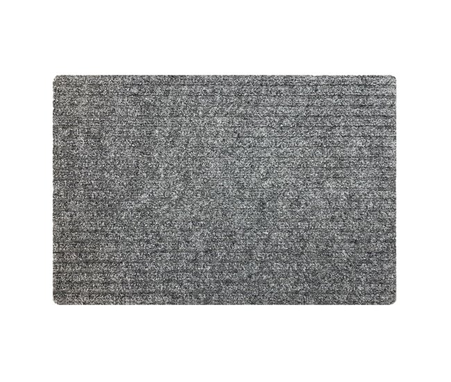 Acomoda Textil – Felpudo Atrapapolvo Absorbente para Entrada. 40x40 Gris
