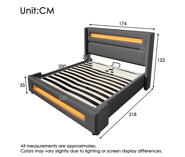 Canapés abatibles Gris