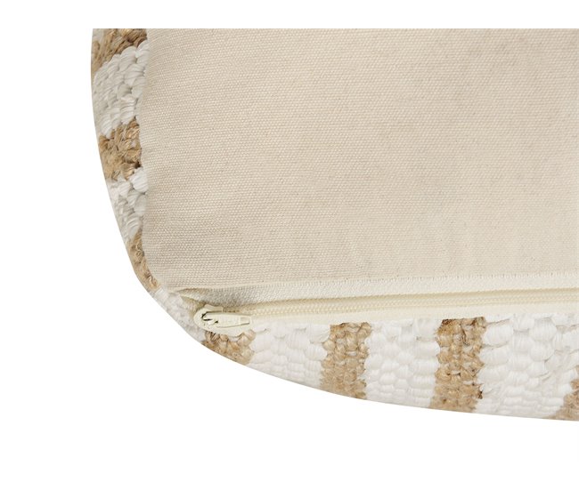 Beliani Puf ALMATTI Beige