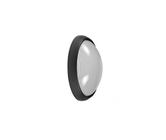 Aplique De Exterior Aluminio Serie Vega Negro