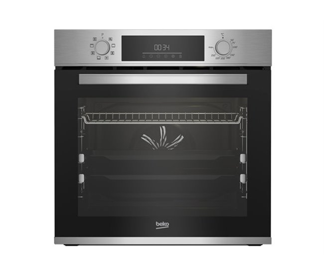 Horno multifución BEKO BBIM12301X Negro/ Inox