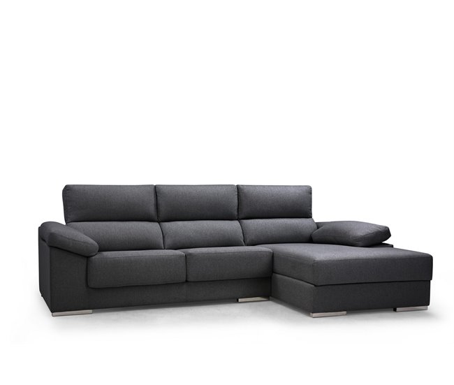 Chaise longue NOEMI Antracita