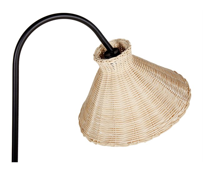 Beliani Lámpara de pie KERIAN Natural