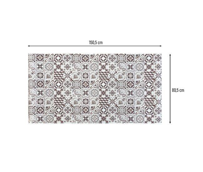 Acomoda Textil – Alfombra Ergonómica Antifatiga Antideslizante. Beige
