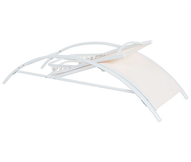 Beliani Tumbona GAETA Beige