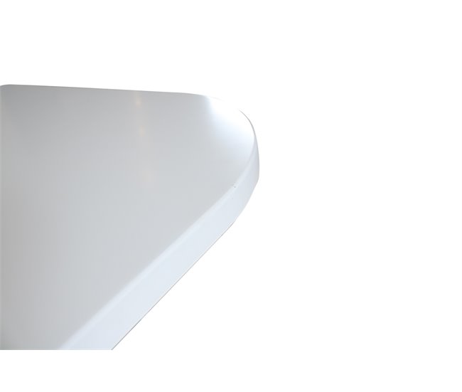 Conjunto de salón 1 mesa y 4 sillas LILIAN Blanco