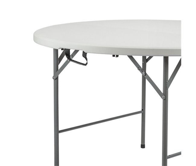 Pack 3 Mesas Plegables Redondas Thinia Home 150x150 Blanco