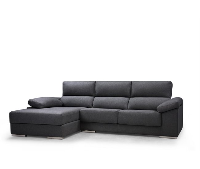 Chaise longue NOEMI Antracita