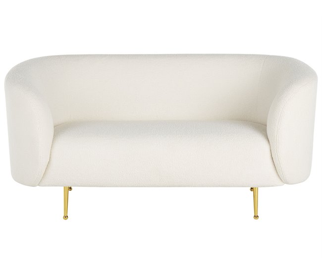 Beliani Conjunto de sofás LOEN Blanco