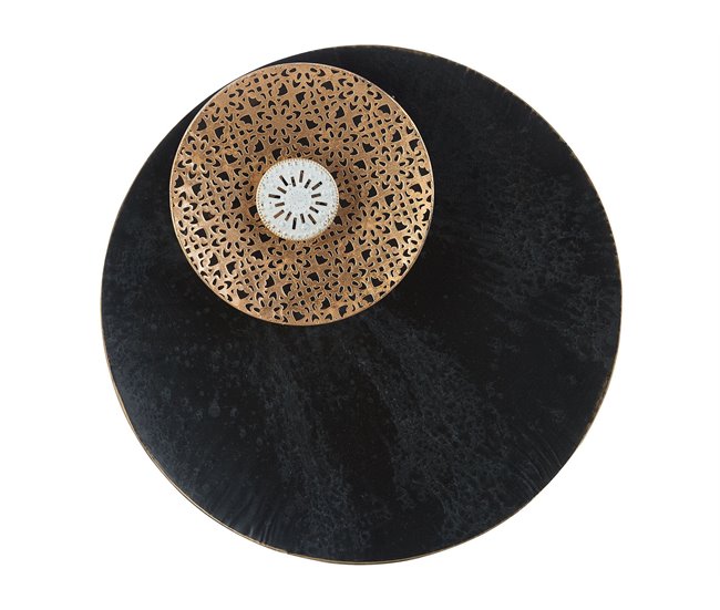 Beliani Decoración de pared RUBIDIUM Negro