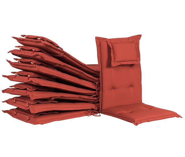 Beliani Cojín de asiento MAUI Azul