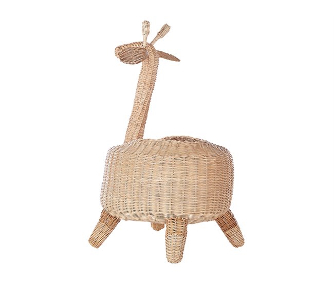 Beliani Cesta HAINAN Marron