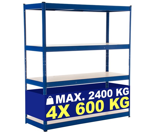 - Schwerlastregal - Metal 160 Azul
