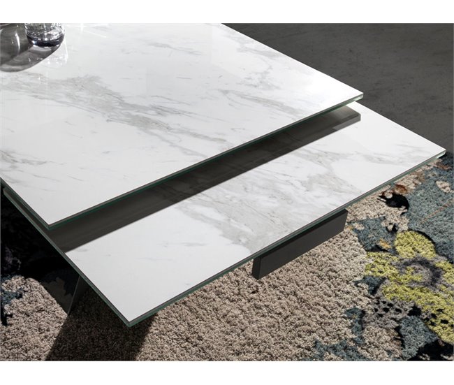 ANGEL CERDA Mesa comedor extensible nogal Nogal