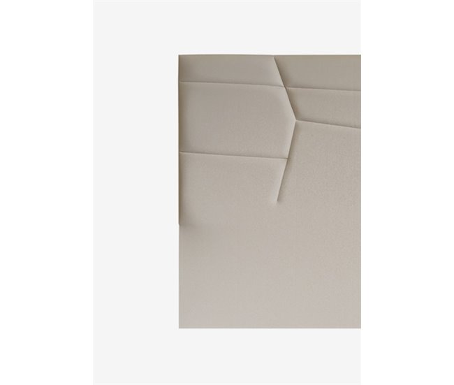 Cabecero MINNESOTA en piel sintética Beige