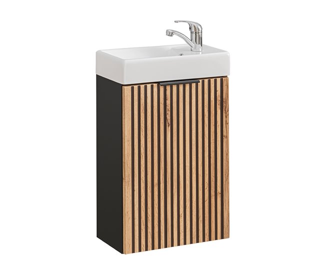 Mueble lavamanos 1 puerta Gaia Madera