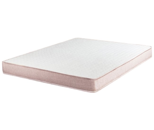 Beliani Cama sin cabecero Poliéster COUNTESS 160x200 Beige