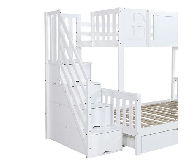 Cama litera Blanco