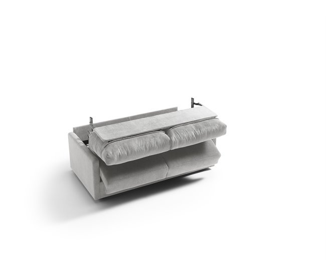 Sofá cama 2 plazas AVA color gris Gris