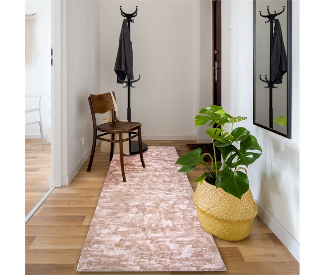 Alfombra de pasillo SOLID 30 HORMIGÓN 80x370 Beige