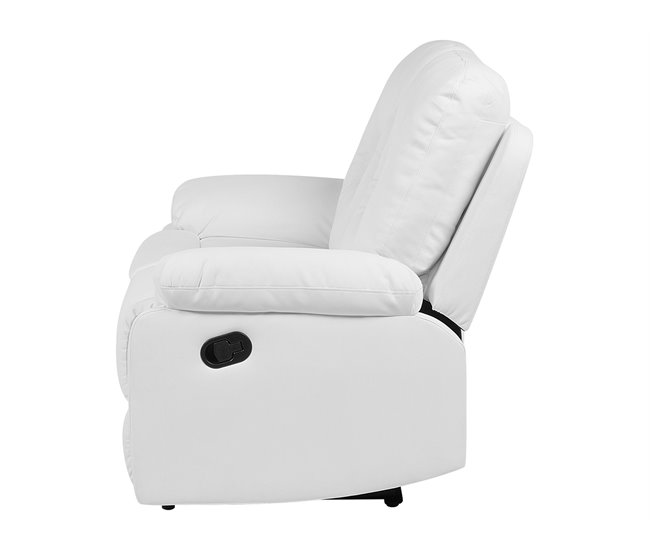 Beliani Conjunto de sofás BERGEN Blanco