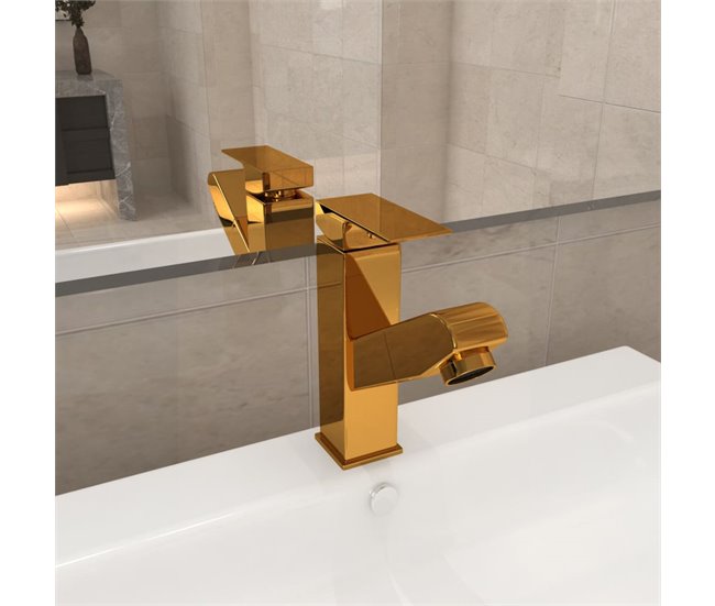 Grifo De Lavabo Dorado