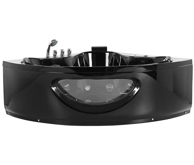 Beliani Bañera de interior TOCOA 146x205 Negro