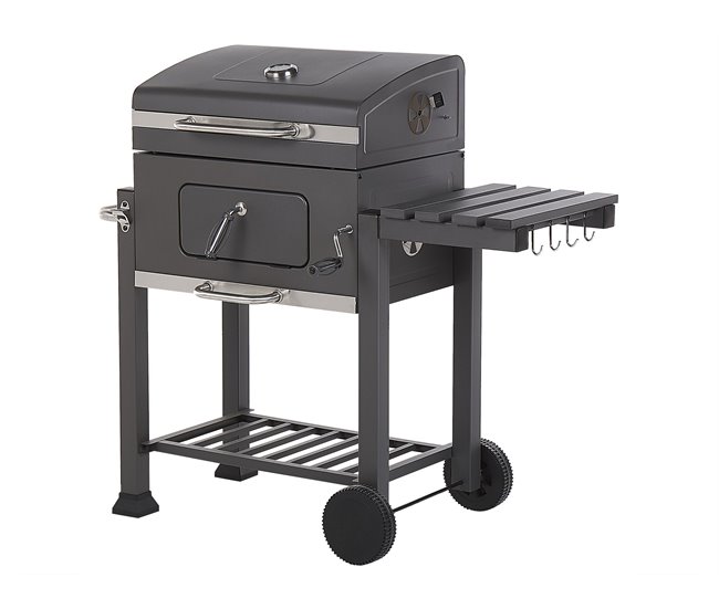 Beliani Barbacoa de carbón PAVLOF Gris