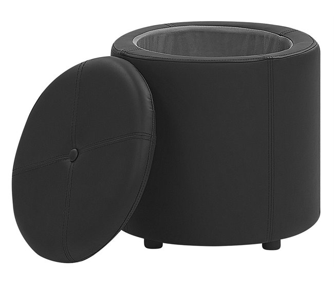 Puf Moderno MARYLAND Beliani Negro
