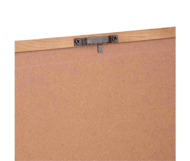 Cuadro madera y tela Multicolor