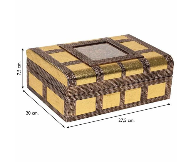 Caja-Joyero Dorado
