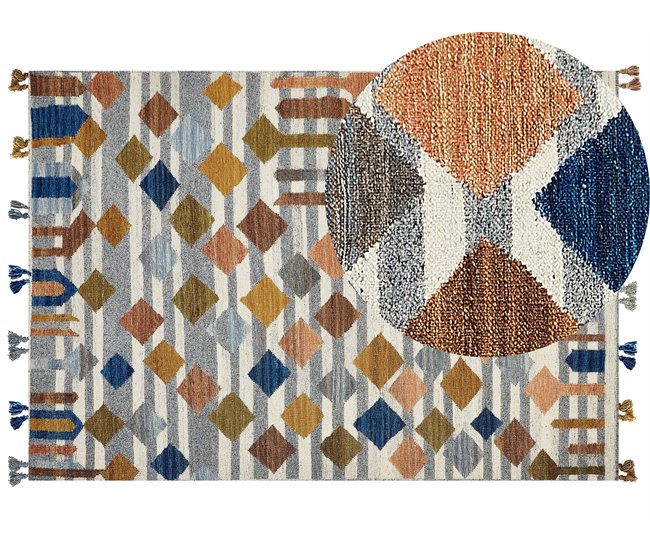 Beliani Kilim KASAKH 160x230 Multicolor