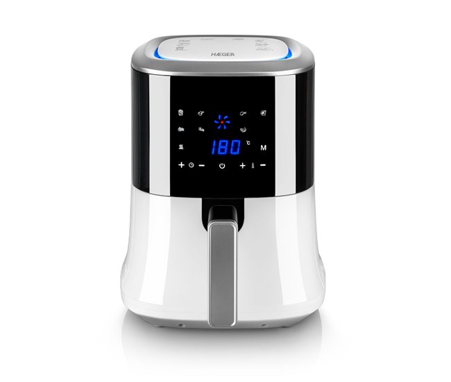 Freidora sin aceite digital HAEGER Aero Fryer - 2.2L Blanco