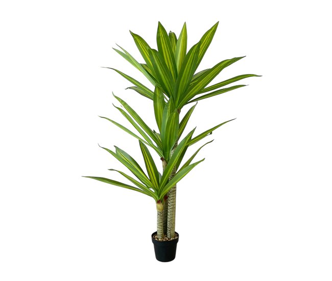 Acomoda Textil – Planta Artificial con Macetero. (Dracena) Verde