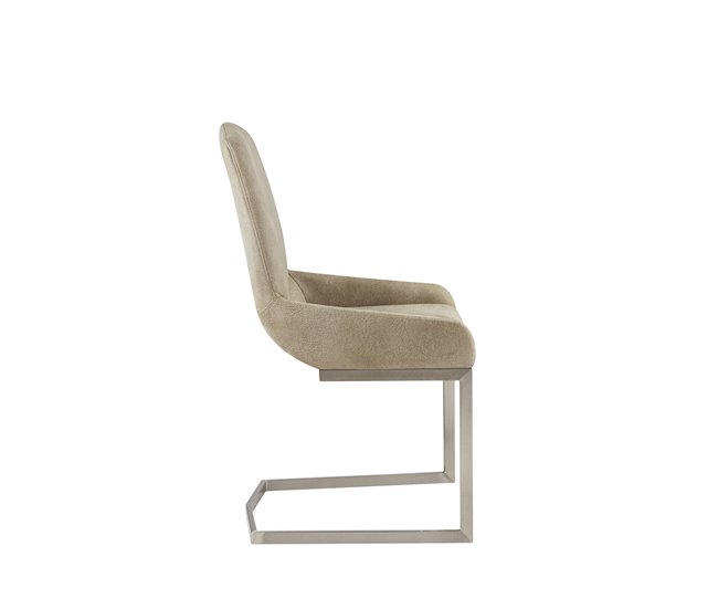 Silla de comedor MILENIUM pack 2 unidades color arena Arena