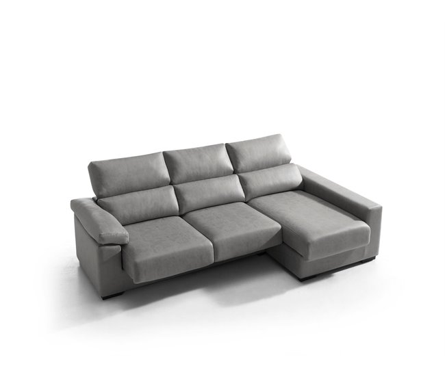 Chaise longue BEA Gris Claro