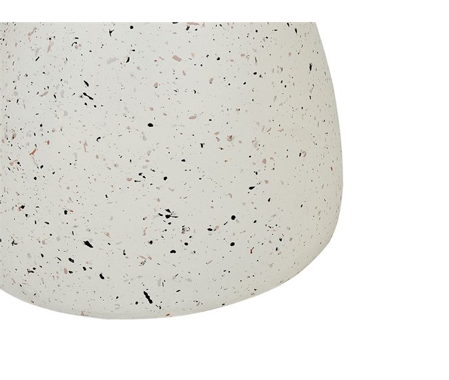 Beliani Mesa auxiliar CAFFI Crema