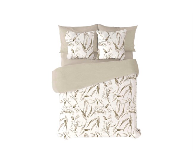 Funda nórdica NORMANDIA cama 150cm color beige Beige