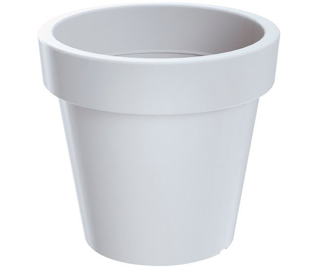 2x Maceta de plastico Lofly Blanco