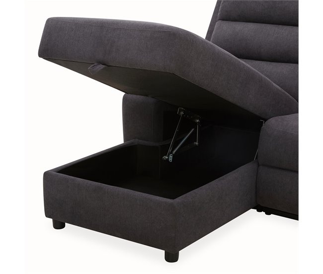 Chaise longue relax eléctrica AMANDA Gris
