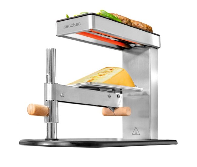 Raclette tradicional Cheese&Grill 6000 Cecotec Inox