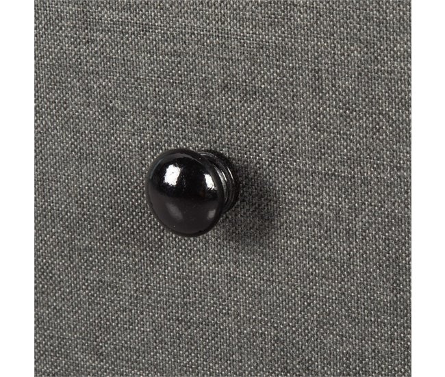 Max Home Cómoda 9 cajones de tela 100 Negro