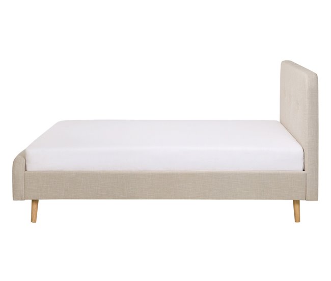 Beliani Cama Poliéster RENNES 151x220 Beige