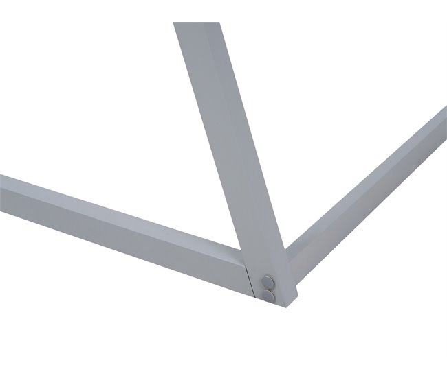 Beliani Cama infantil Madera de pino SAURAT 94x206 Blanco