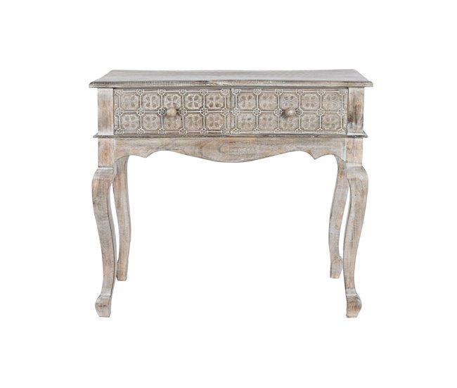 Recibidor con 2 Cajones Blanco