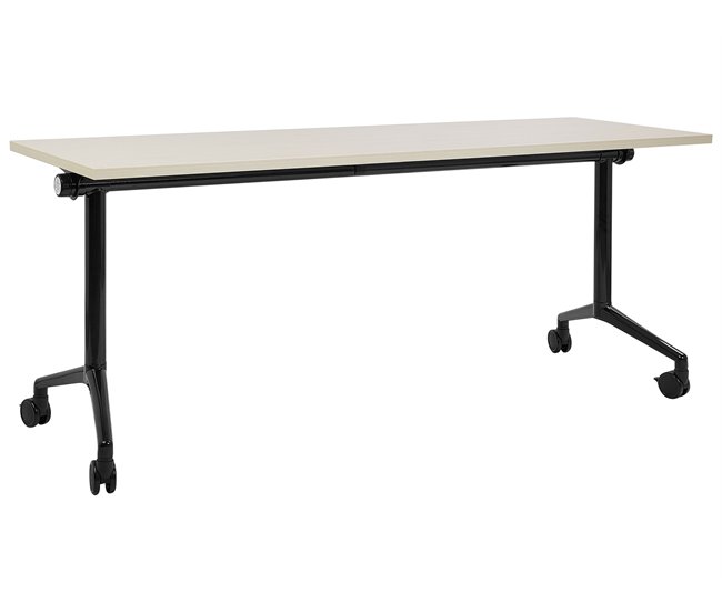 Beliani Escritorio plegable CAVI 180x60 Blanco